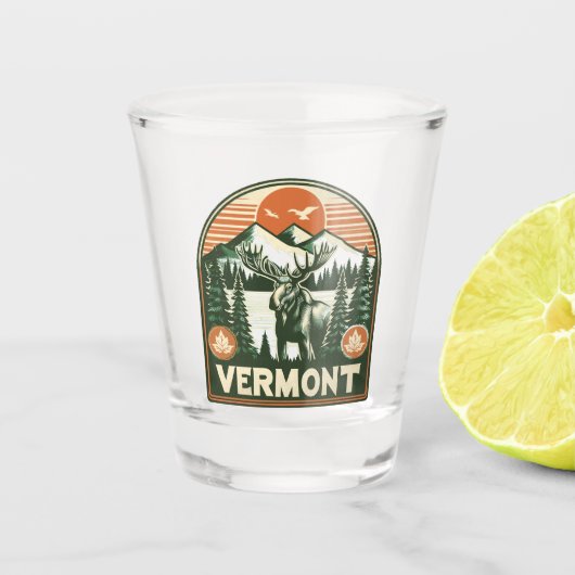 Verre A Shot Vermont (Devant)