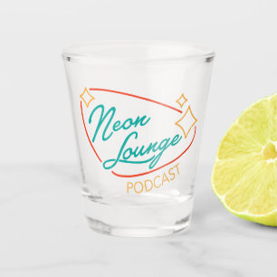 Verre A Shot Verre à shot avec logo Neon Lounge