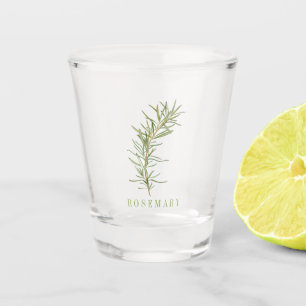 VERRE A SHOT VERRE À SHOT DE ROMARIN FRAIS