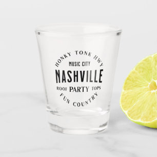 Verre A Shot Verre à shot de Whiskey Country Music Nashville Fê