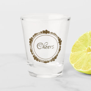 Verre A Shot Verre à shot doré Cheers
