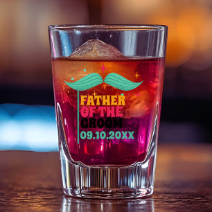 Verre A Shot Verre à shot en forme de moustache pour le père lé