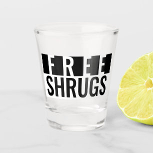 Verre A Shot Verre à Shot Minimaliste Shrug Gratuit