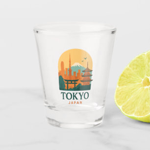 Verre A Shot Verre à shot Minimaliste Tokyo Japon – Voyage Mode