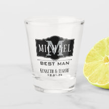 VERRE À SHOT PERSONNALISÉ POUR LE TÉMOIN