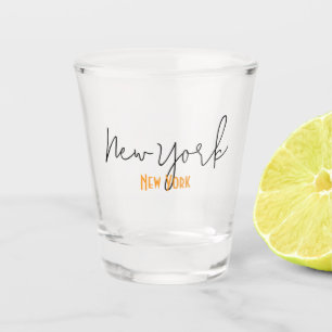 Verre A Shot Verre à shot souvenir de New York City, New York