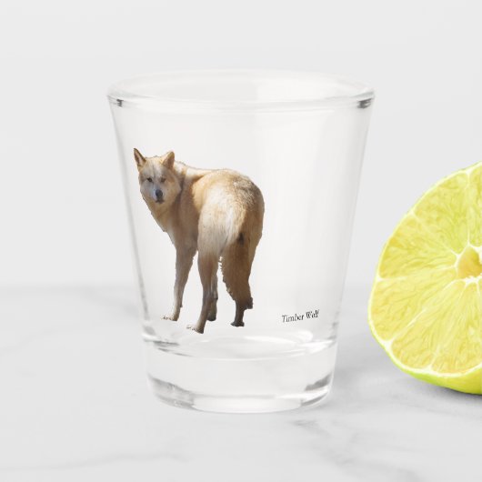 Verre A Shot verre à shot Timber Wolf (Devant)