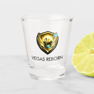 Verre A Shot Verre à shot Vegas Reborn Gold Crest
