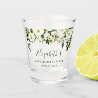 Vert d'aquarelle de partie de Bachelorette floral