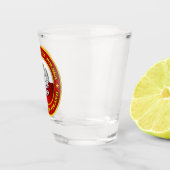 Verre A Shot Vêtements de médaillon polonais (Droite)