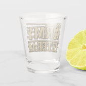 Verre A Shot Vétéran de l'armée (Dos)