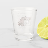 Verre A Shot Vibes décontractées et lumineuses pour le design A (Dos)