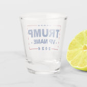 Verre A Shot Vice-président Trump 2024 sur mesure (Dos)