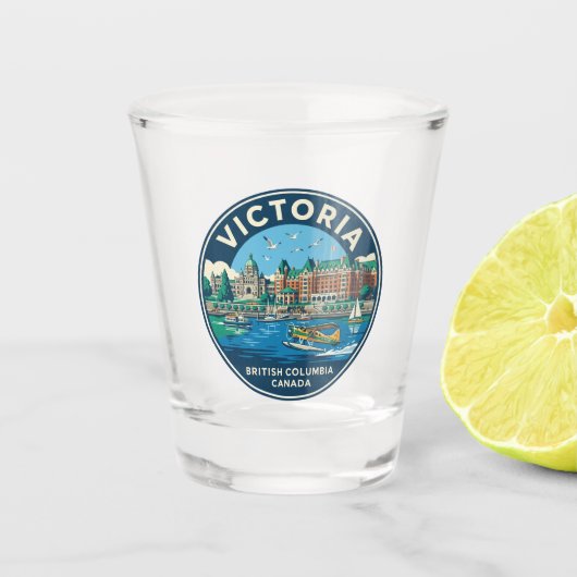 Verre A Shot Victoria Canada (Devant)