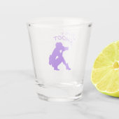 Verre A Shot Vidéo De La Photographe De Lady (Dos)