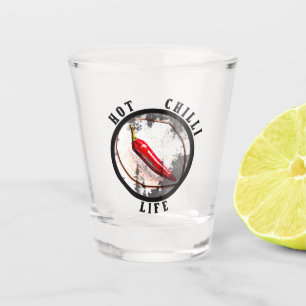 Verre A Shot Vie chili chaude 