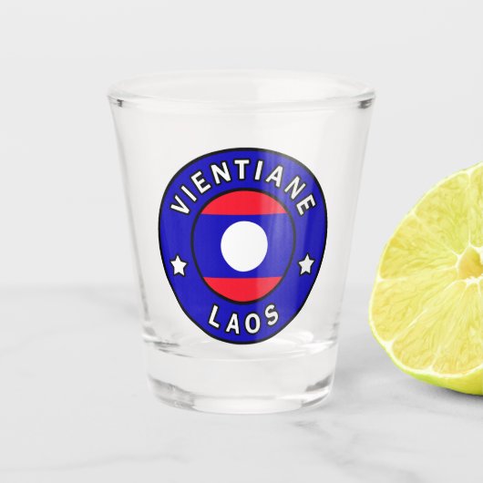 Verre A Shot Vientiane Laos (Devant)