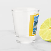 Verre A Shot Views de Barbade (Gauche)