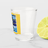 Verre A Shot Views de Barbade (Droite)