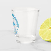 Verre A Shot Ville de surf (surfeur) (Droite)