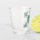 Verre A Shot Vin vert à la menthe (Gauche)