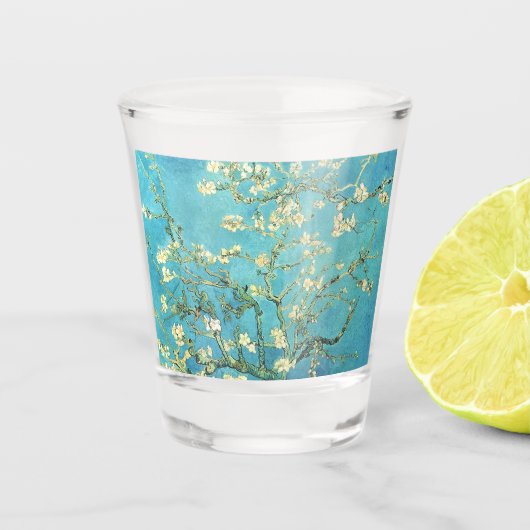Verre A Shot Vincent van Gogh Blossomong Aramande (Devant)
