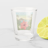 Verre A Shot Vintage Hawaii (Dos)