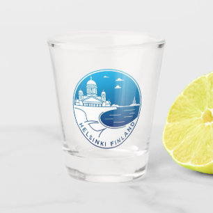 Verre A Shot Vintage Helsinki Finlande