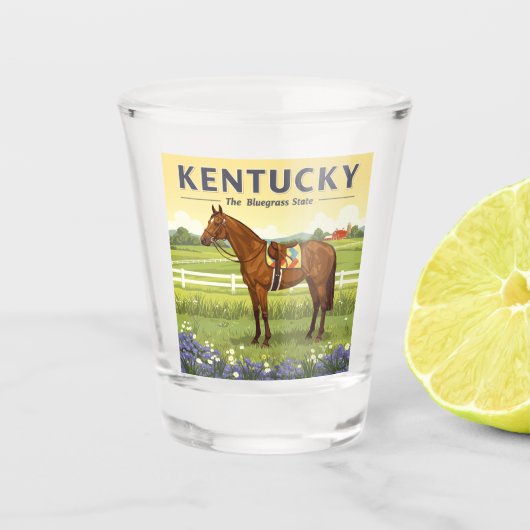 Verre A Shot Vintage Kentucky (Devant)