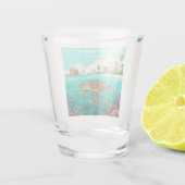 Verre A Shot Vintage Key West Floride (Dos)