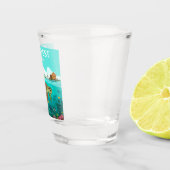 Verre A Shot Vintage Key West Floride (Droite)