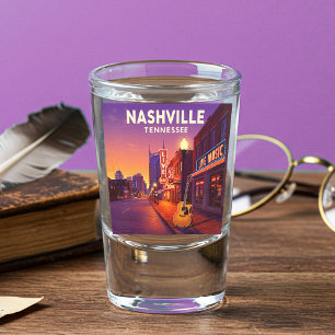 Verre A Shot Vintage Nashville Tennessee