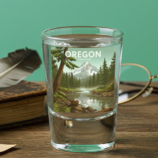 Verre A Shot Vintage Oregon