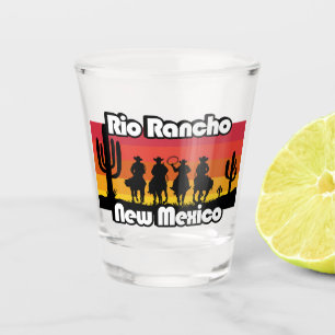 Verre A Shot Vintage Rio Rancho Nouveau-Mexique