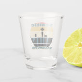 Verre A Shot Vintage Seattle Washington (Dos)