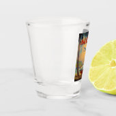 Verre A Shot Vintage Tropical Hawaii Aloha (Gauche)