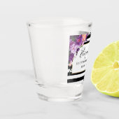 Verre A Shot Violet Violet Floral Bachelorette Party (Gauche)