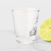 Verre A Shot Virginia Beach Wedding Favoriser des encouragement (Gauche)
