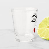 Verre A Shot Visage élégant (Gauche)