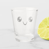 Verre A Shot Visage souriant (Dos)