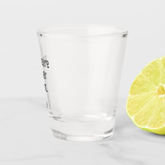 Verre A Shot vitre à fond (Droite)