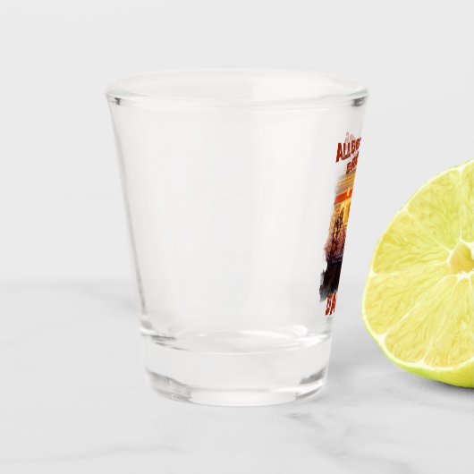 Verre A Shot Vitre avec Allbot Brothers Band / BSR (Gauche)