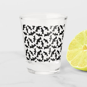 Verre A Shot Vitre de chauve-souris d'Halloween