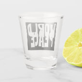 Verre A Shot Vitre World Peace (Dos)