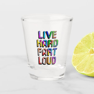 Verre A Shot Vivant dur à haute vitesse