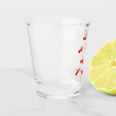 Verre A Shot Vivid Red Cherry (Gauche)