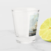 Verre A Shot Voilier rapide le Marshall 1847 (Gauche)