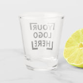 Verre A Shot Vols de détection de logo personnalisés (Dos)