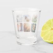 Verre A Shot Vos 6 Photos Roundé Shot Glass Modèle (Dos)