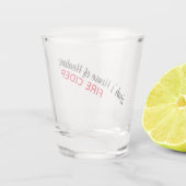 Verre A Shot Votre cidre Herborisé Personnalisé (Dos)